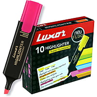 Luxor Super Fluorescent Highlighter Pink Luxor Super Fluorescent Highlighter Pink