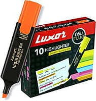 Luxor Super Fluorescent Highlighter Orange Luxor Super Fluorescent Highlighter Orange