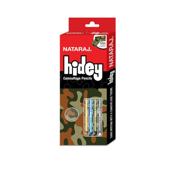 Natraj Hidey Camouflage Pencils Natraj Hidey Camouflage Pencils