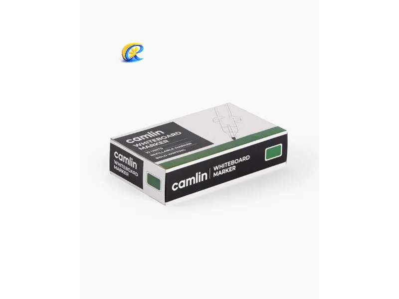 Camlin white bard marker Green box.webp