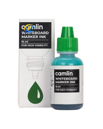 Camlin Whiteboard Marker Ink 15 ml   Green.webp