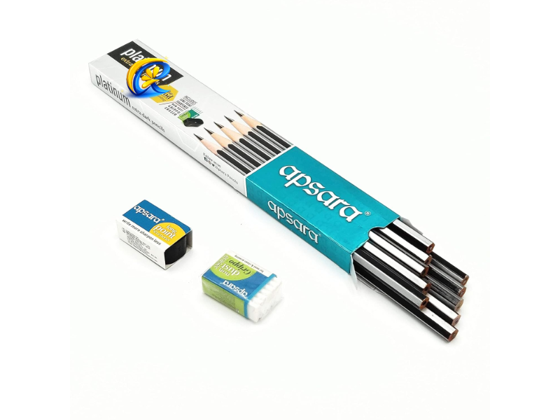 [platinum extra dark pencils] Apsara platinum extra dark pencils
