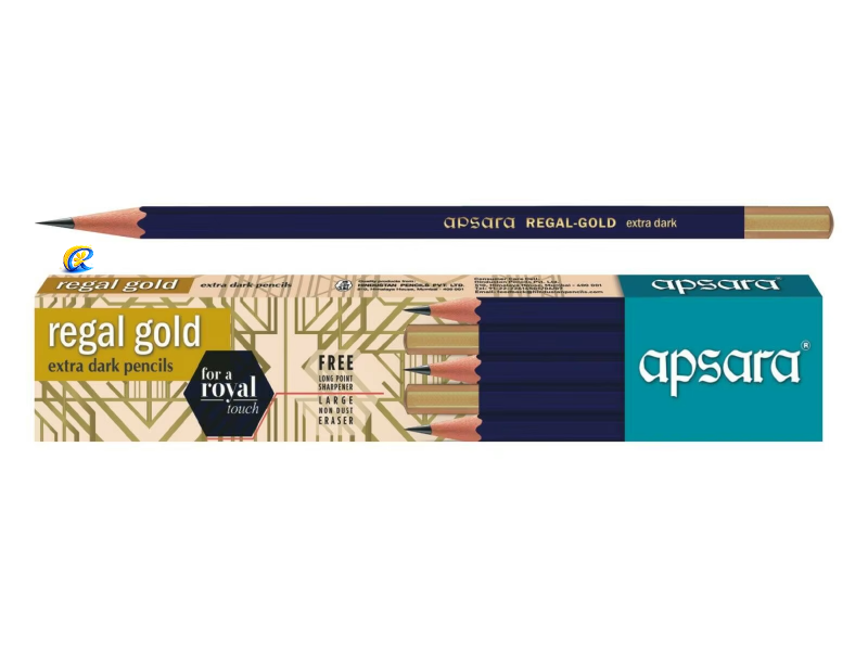 [regal gold extra dark pencils] Apsara regal gold extra dark pencils
