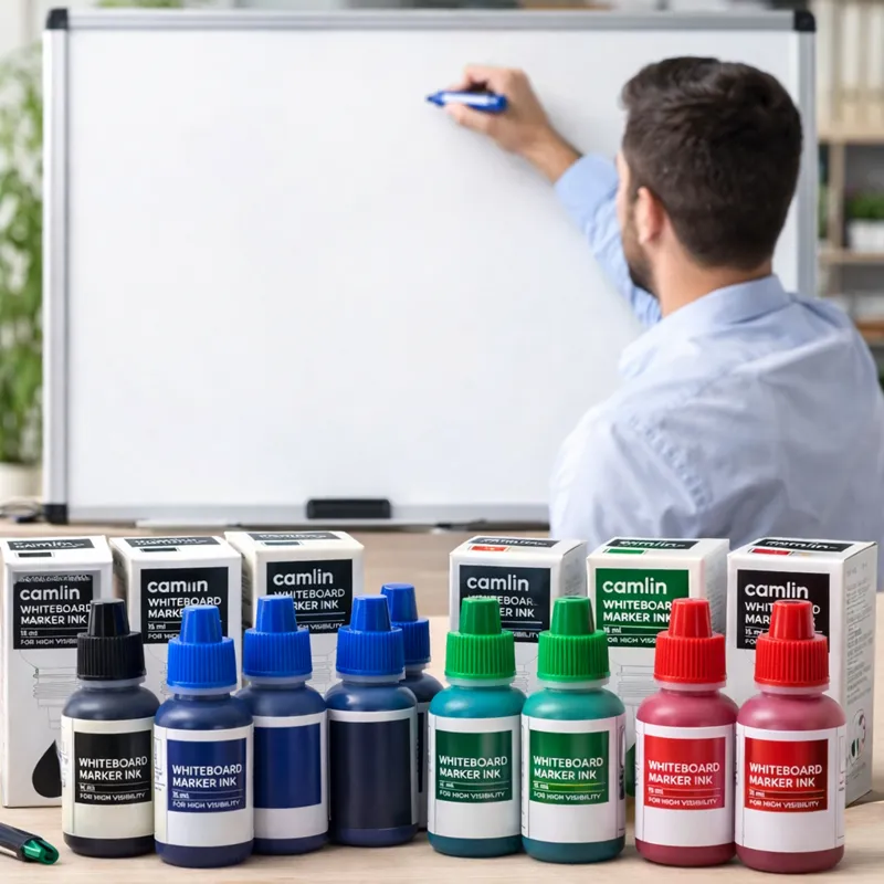 [Whiteboard Marker Ink 15 ml Green] Camlin Whiteboard Marker Ink 15 ml (Green)